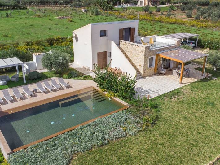 Ferienhaus für 8 Personen, mit Pool und Garten - 1