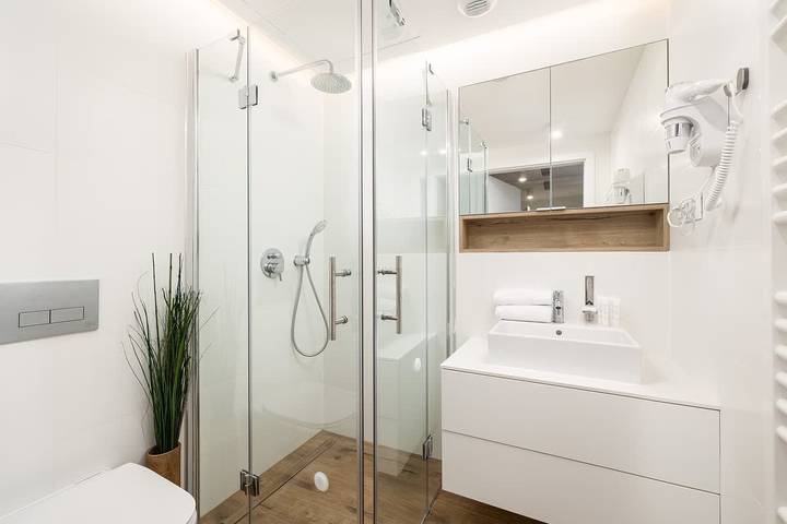 Studio für 2 Personen, mit Pool und Balkon/Terrasse, kinderfreundlich in Pobierowo - 4