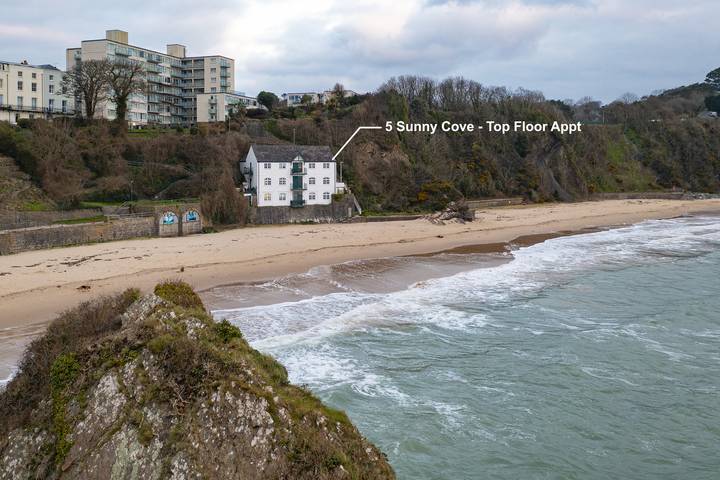 Ganze Wohnung, Ferienwohnung für 4 Personen mit Ausblick in Tenby, Pembrokeshire