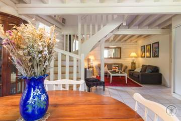 Gîte pour 5 personnes, avec jardin et terrasse, animaux acceptés à Tréauville