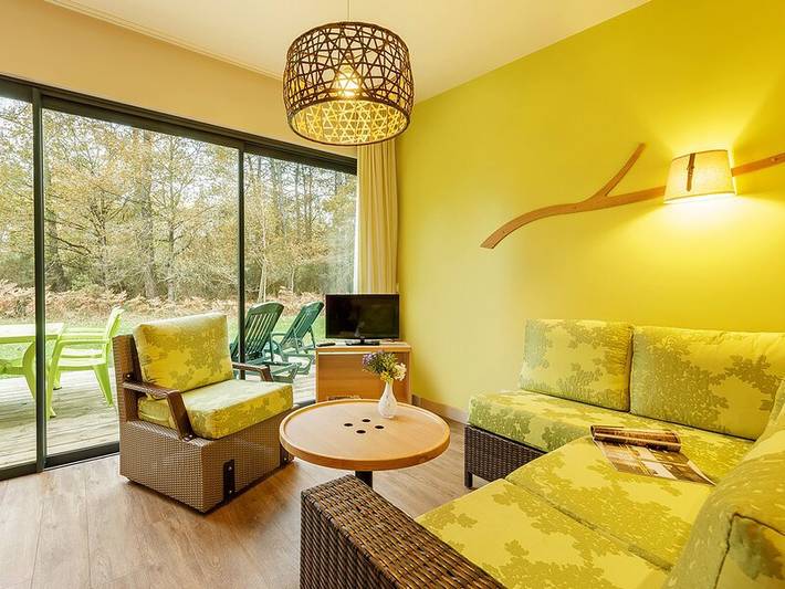 Gîte pour 4 personnes, avec jardin à Les Trois-Moutiers