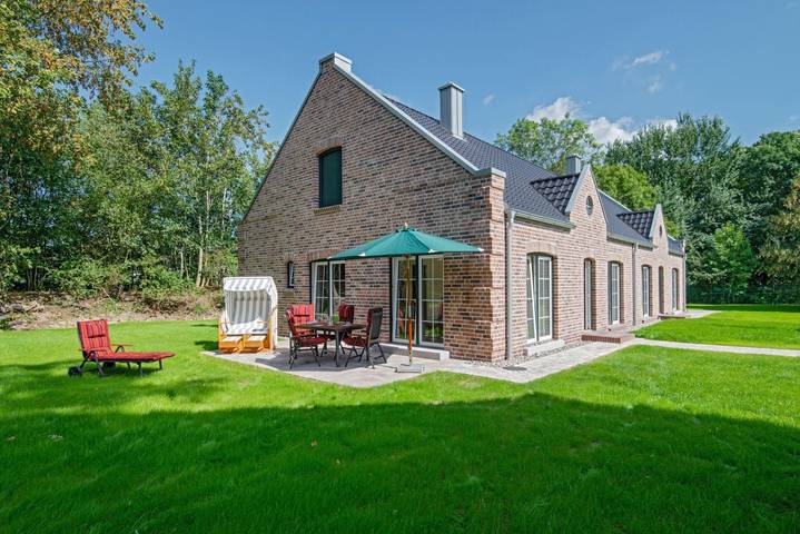 Ferienhaus für 4 Personen, mit Terrasse und Sauna sowie Garten, kinderfreundlich