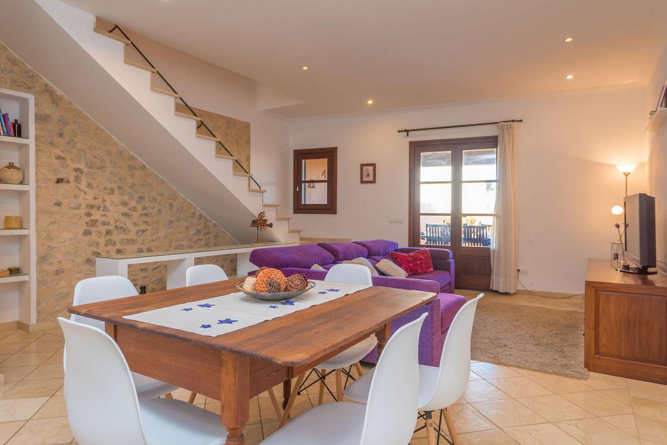 Ca Na Nyola - Apartment with terrace in Montuïri. Free Wifi in Montuïri, Majorca Center