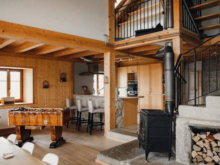 Gîte pour 6 personnes, avec jardin et sauna dans Les Ponts De Martel - 3
