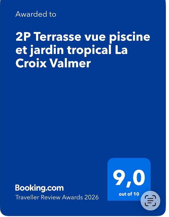 Gîte pour 4 personnes, avec piscine ainsi que terrasse et vue dans Office De Tourisme De La Croix Valmer - 2