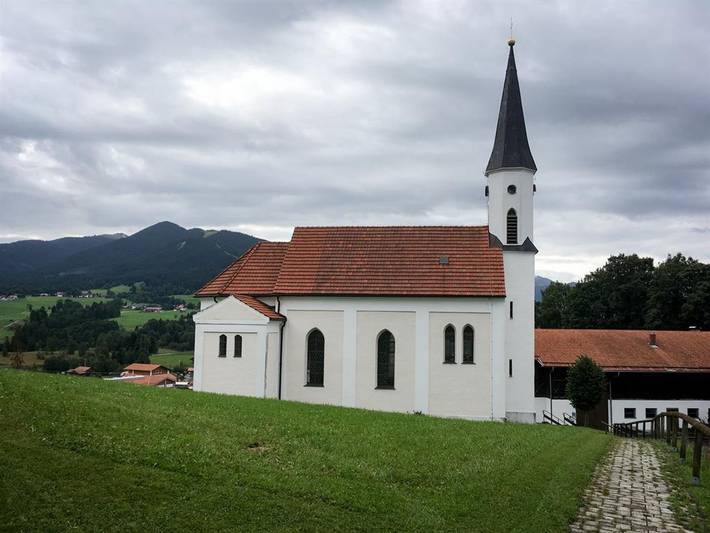 Ganze Ferienwohnung, Haus Benedikt - Ferienwohnung Kirchblick in Saulgrub, Bayerische Alpen