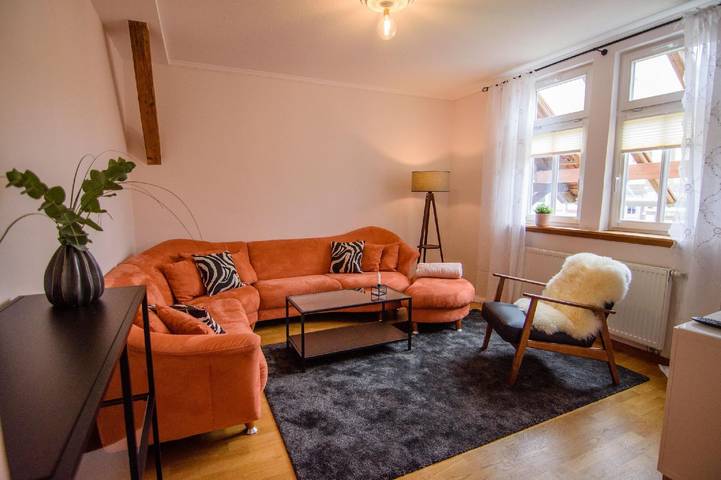 Ferienwohnung für 5 Personen, mit Terrasse und Garten in Rauschenberg