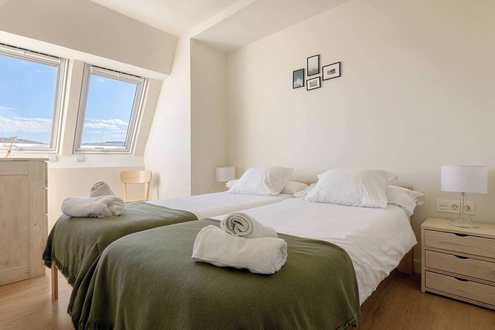 Entire apartment, Loft Penthouse on the Beach with 2 terraces in Zarautz, Basque Coast (Spain)