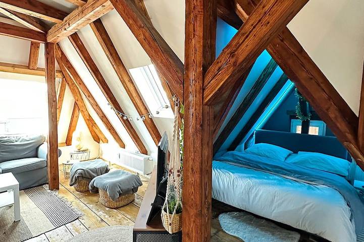 Ferienwohnung für 4 Personen, mit Pool und Sauna sowie Garten, mit Haustier in Marienberg - 2