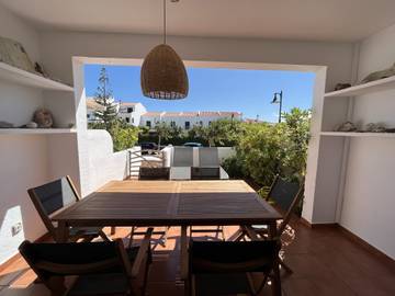 Ferienhaus in Es Mercadal, Menorcas Küste für 7 