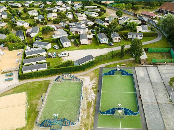 Camping Siblu Les Charmettes - Funpass inclus - Mobilheim 4 personen - Essentiel 2Sch 4P Signature clim in Les Mathes, Côte de Beauté