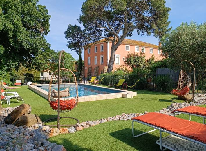 Chambre d’hôte pour 4 personnes, avec jardin ainsi que terrasse et piscine - 1
