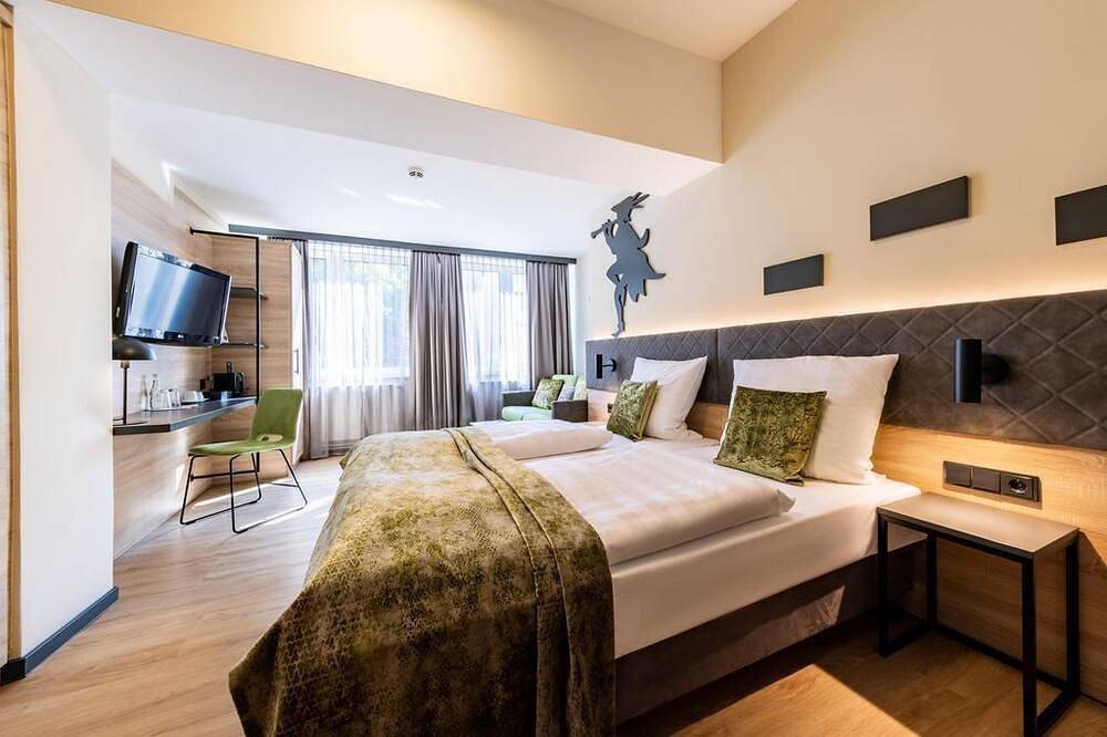 Geheel appartement, Deluxe Double with air conditioning (conference) - Hotel zur Börse in Hameln, Weserbergland