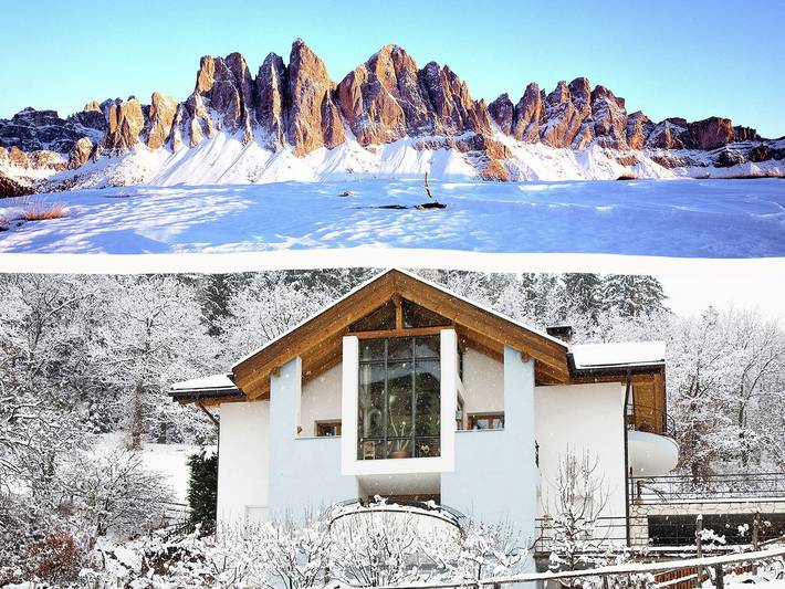Ferienwohnung für 2 Personen, mit Terrasse und Ausblick sowie Garten in Trentino-Südtirol