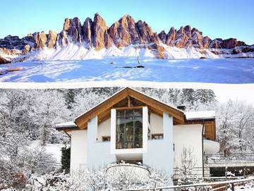 Ferienwohnung für 2 Personen, mit Ausblick und Terrasse sowie Garten in Südtirol