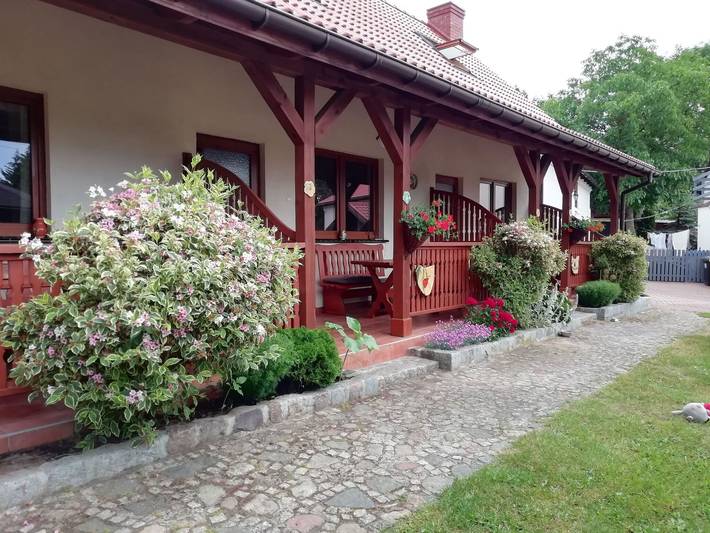 Chalet pour 4 personnes, avec jardin et terrasse, animaux acceptés en Pologne