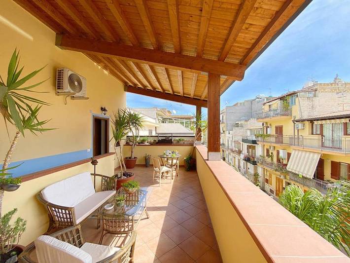 Gîte pour 2 personnes, avec balcon et vue à Santa Flavia - 3