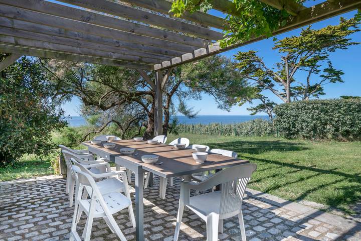 Maison de vacances pour 10 personnes, avec Terrasse et Jardin à Saint-Gildas-de-Rhuys