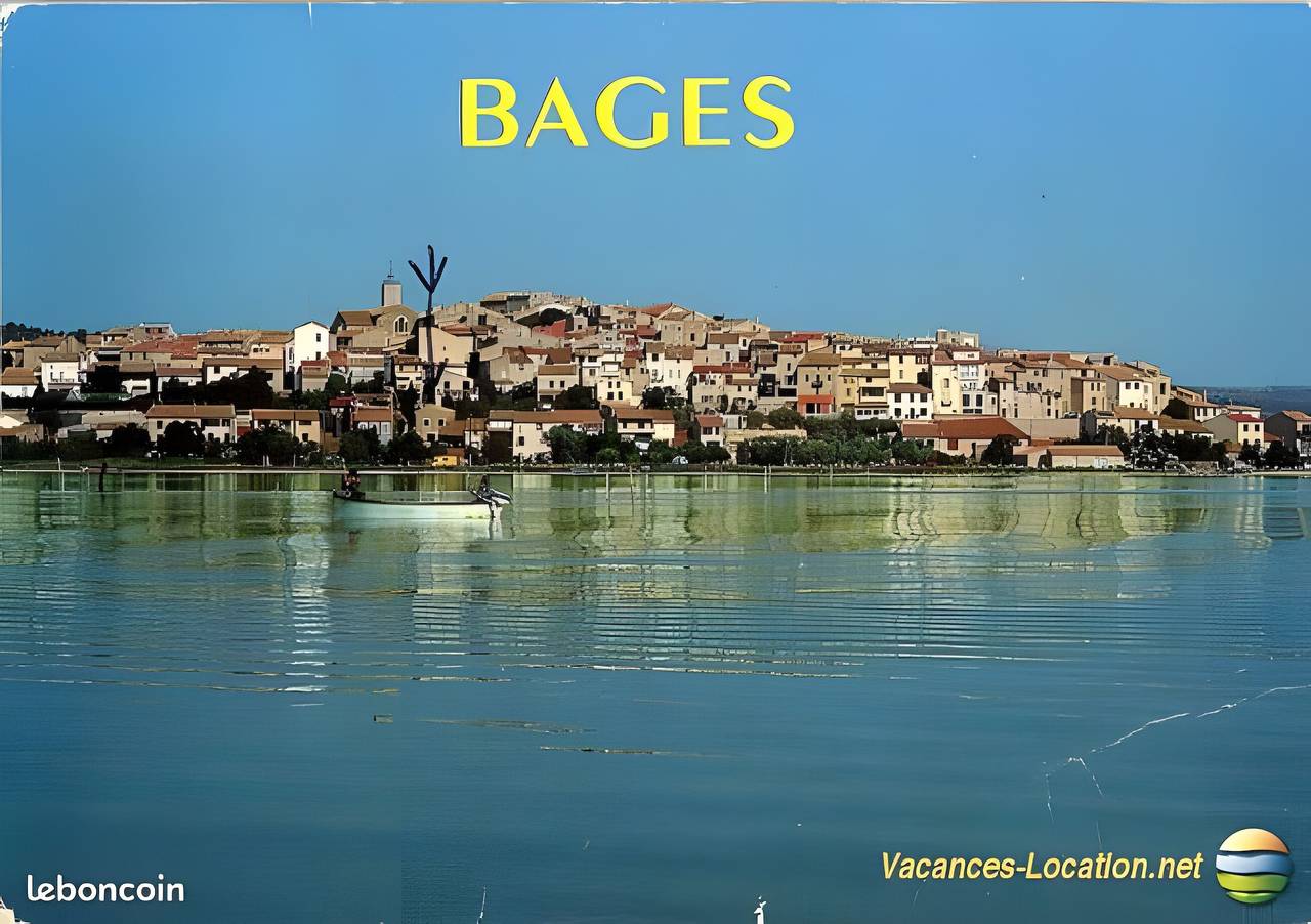 Maison de vacances 'Maison Vacances Mer' avec vue sur le lac et terrasse privée in Bages (Aude), Côte d'Améthyste