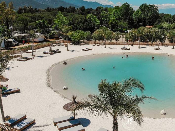 Camping für 6 Personen, mit Terrasse in La Côte Vermeille