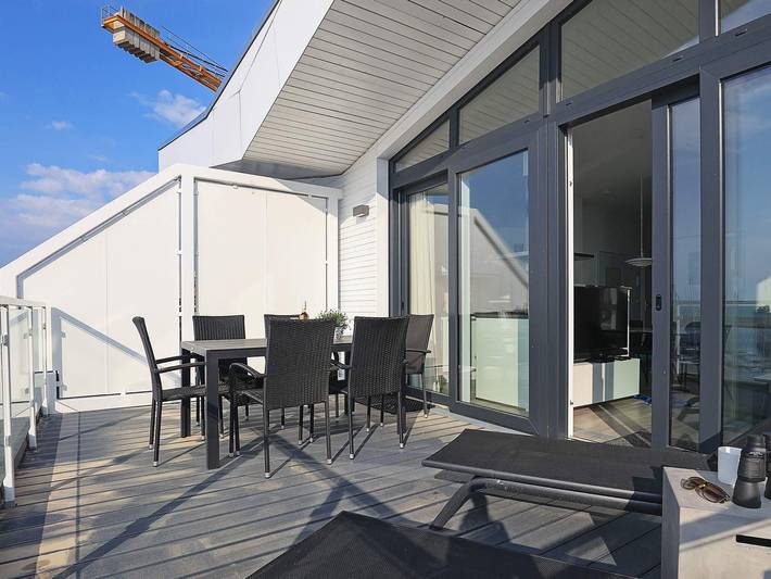 Ferienwohnung für 4 Personen, mit Balkon/Terrasse und Balkon sowie Terrasse in Wendtorf - 2