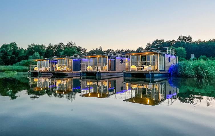 Hausboot für 5 Personen, mit Terrasse und Seeblick in Polen - 3