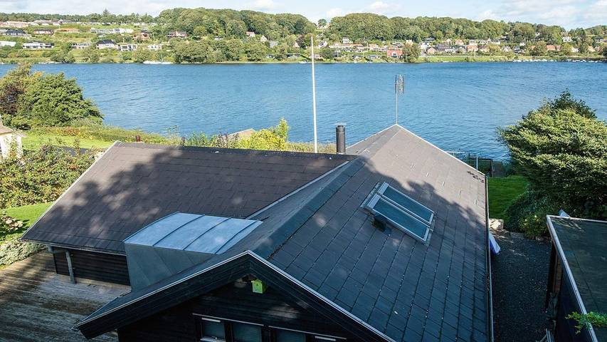 Ferieudlejning for 6 personer, med udsigt og terrasse i Ry