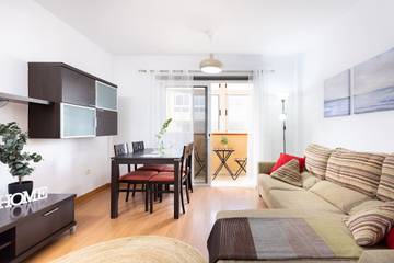 Gîte pour 5 personnes, avec balcon, adapté aux familles à Puertito de Güímar