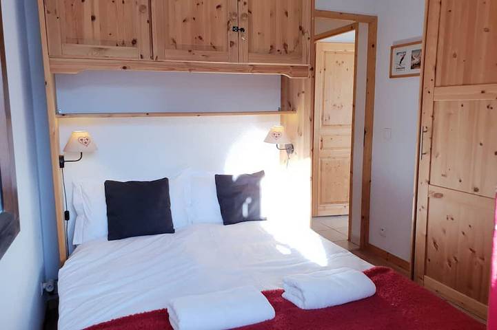 Appartement entier, Super appartement 1 chambre avec vue sur la montagne, proche du centre de Samoëns et du bus de ski in Samoëns, Région de Bonneville
