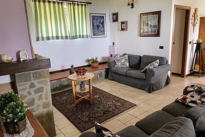 Cascina Bruna  •  Geräumige Villa mit Panoramablick und Garten im Val Trebbia in Bobbio, Piacenza Provinz