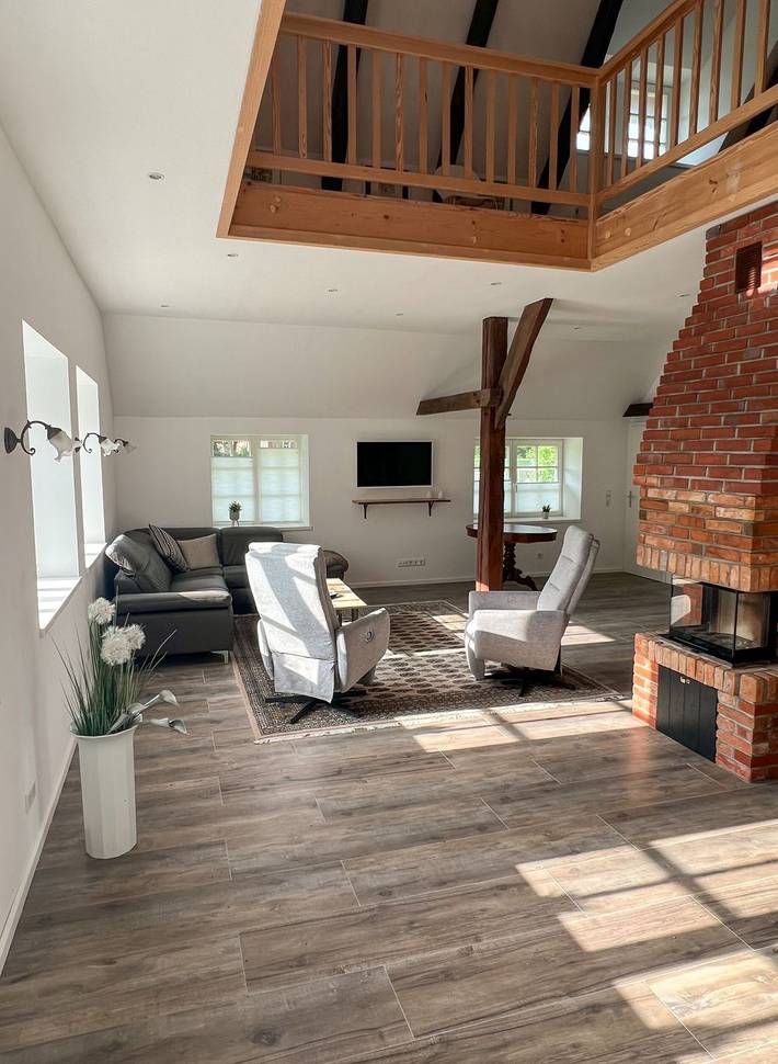 Ferienwohnung für 6 Personen, mit Terrasse und Garten in Stadland