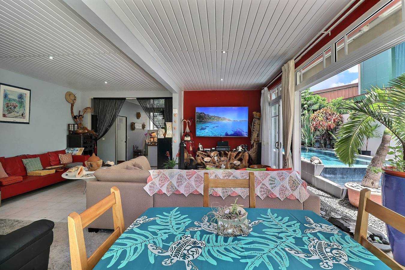 Nāhina room - City Center - Swimming Pool in Papeete, Tahiti