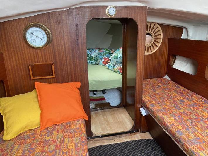 Bateau pour 4 personnes, avec terrasse et vue en Charente-Maritime - 4