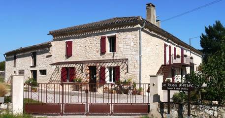Maison d’hôte pour 2 personnes, avec terrasse ainsi que piscine et jardin à Cahuzac-sur-Vère