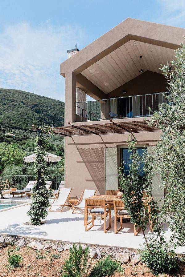 Villa voor 4 personen, with uitzicht and zwembad as well as tuin in Ithaka