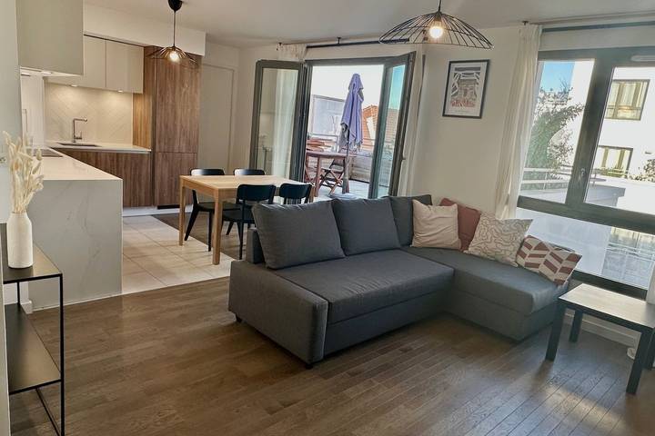 Location de vacances pour 6 personnes, avec balcon, adapté aux familles dans Seine-Saint-Denis - 2