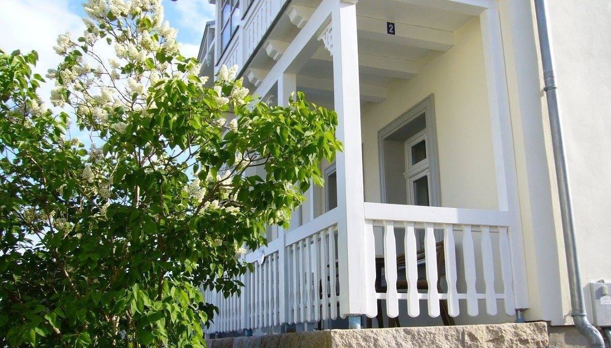 Appartement de vacances entier, Villa Rosengarten - Ferienwohnung Terra in Sassnitz, Parc national Jasmund