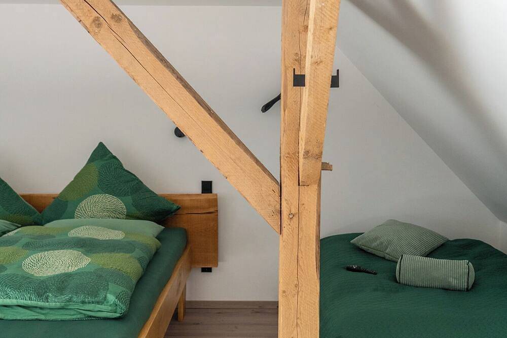 Ganze Wohnung, Außergewöhnliche Ferienwohnung „Kiefer“ in Dötlingen, Naturpark Wildeshauser Geest