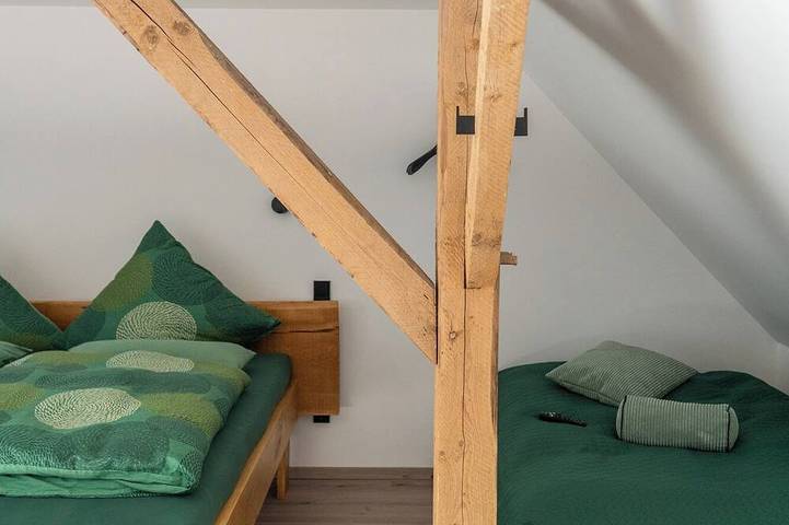 Ganze Wohnung, Außergewöhnliche Ferienwohnung „Kiefer“ in Dötlingen, Naturpark Wildeshauser Geest