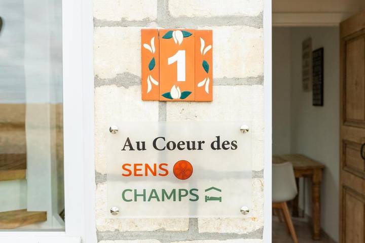 Maison d’hôte pour 2 personnes, avec vue et jardin