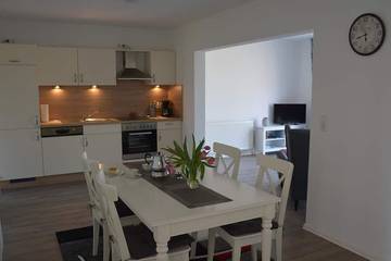 Ferienwohnung für 4 Personen, mit Terrasse und Garten in Hinte