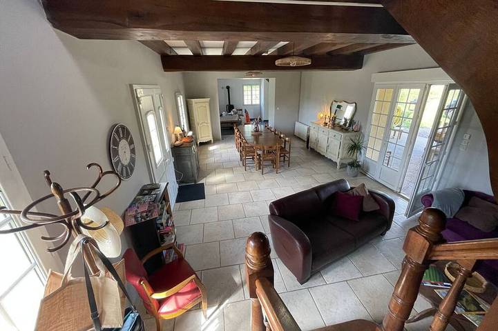 Gîte pour 15 personnes, avec jardin