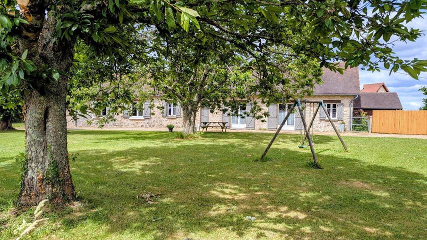 Gîte pour 6 personnes, avec Jardin