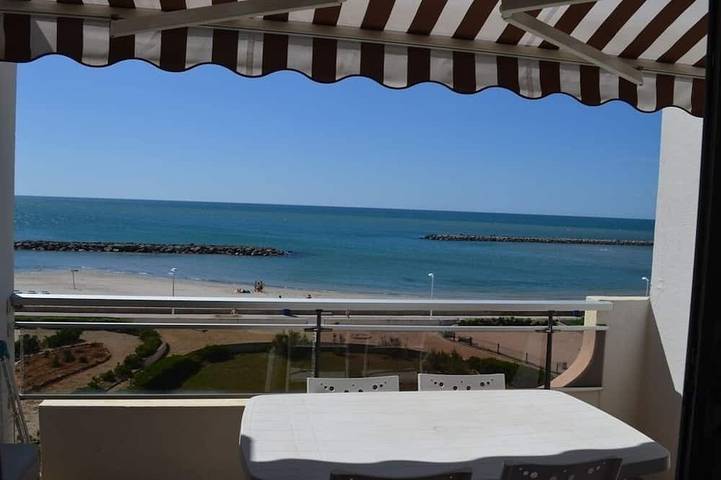 Appartement de vacances pour 4 personnes, avec balcon à Palavas-les-Flots