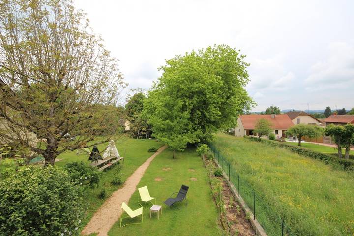 Gîte für 2 Personen, mit Terrasse und Garten sowie Pool in Burgund - 4