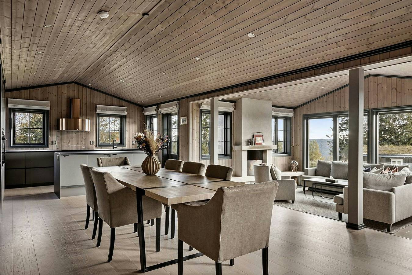 Übernachten Sie in Norefjell direkt neben den Alpinski- und Langlaufpisten in Norefjell, Krødsherad