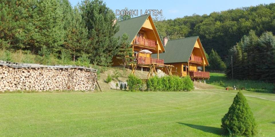 Domek letniskowy dla 3 osób, z Balkon i Taras oraz Ogród i Widok w Podkarpacie
