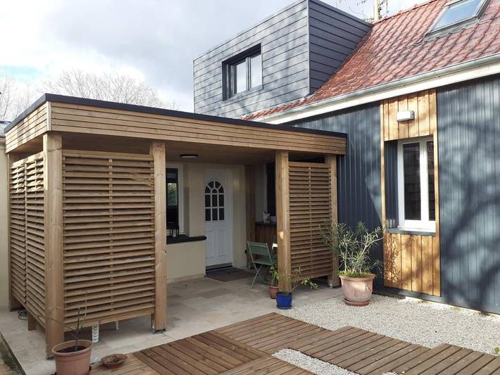 Maison de vacances pour 4 personnes, avec terrasse et jardin