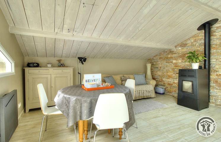 Gîte pour 4 personnes, avec terrasse