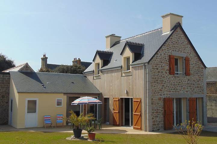 Maison de vacances pour 4 personnes, avec Terrasse et Jardin à Barfleur